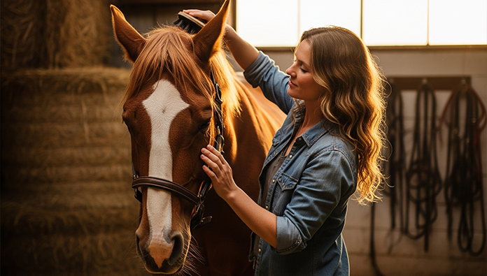 Different hoof knife sizes displayed for farrier tool selection