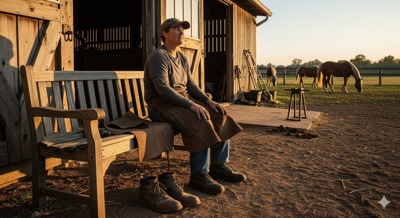 Comparison of expensive vs budget hoof nippers for farrier work