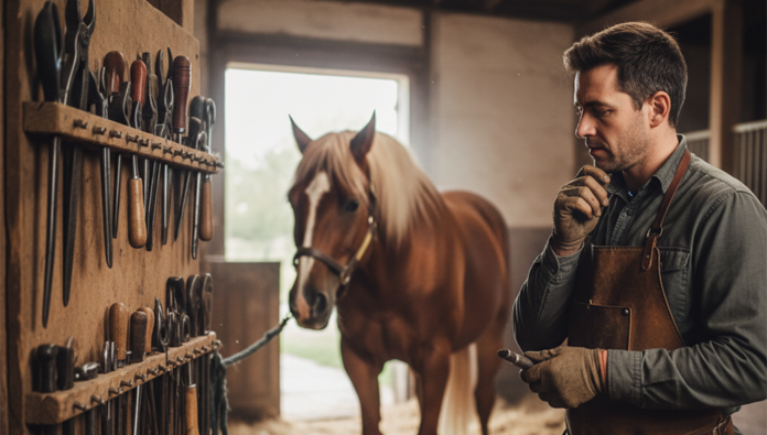 Durable farrier gloves and tendon boots made from eco-friendly materials