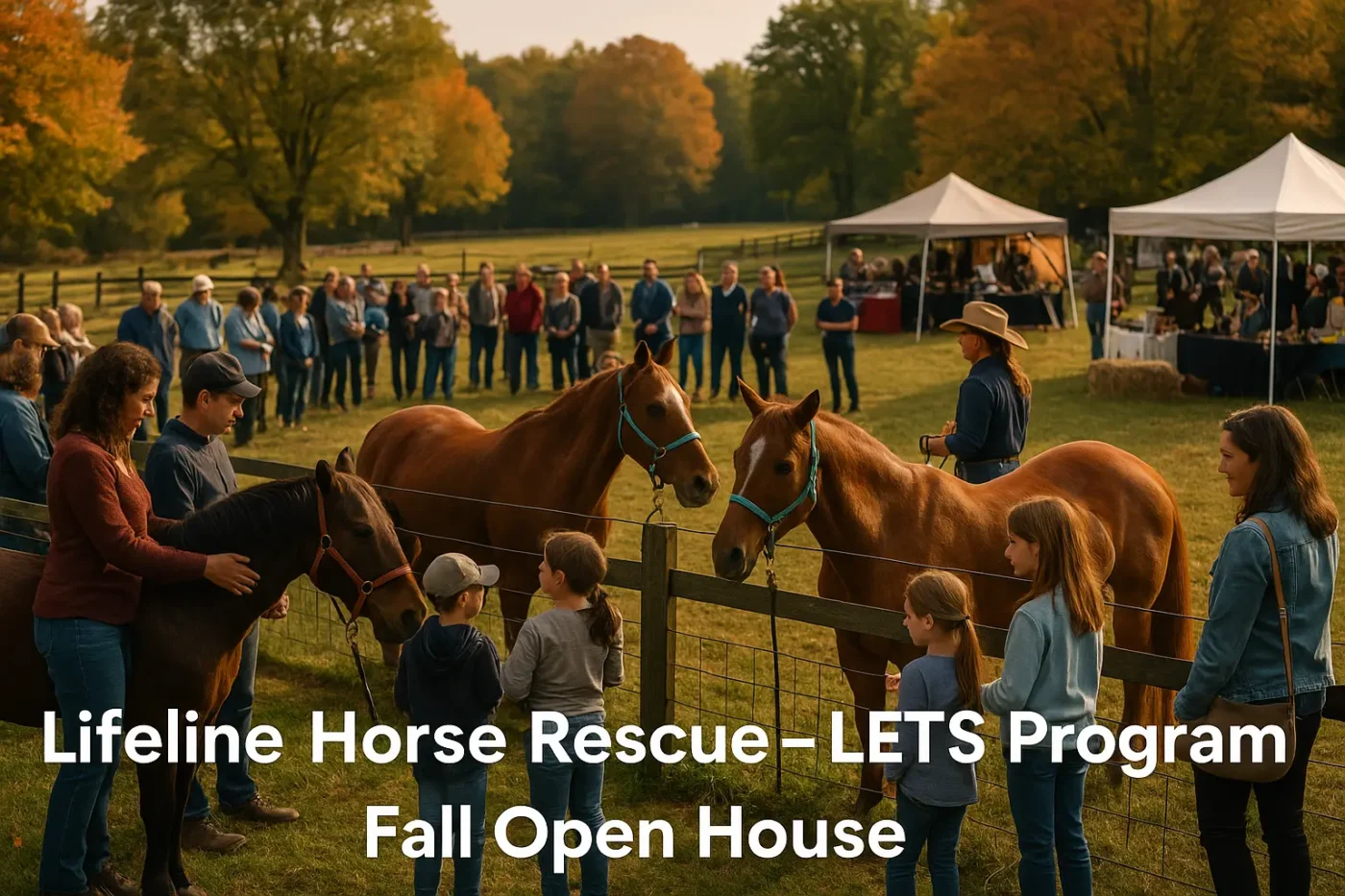 Lifeline Horse Rescue LETS Fall Open House 2025