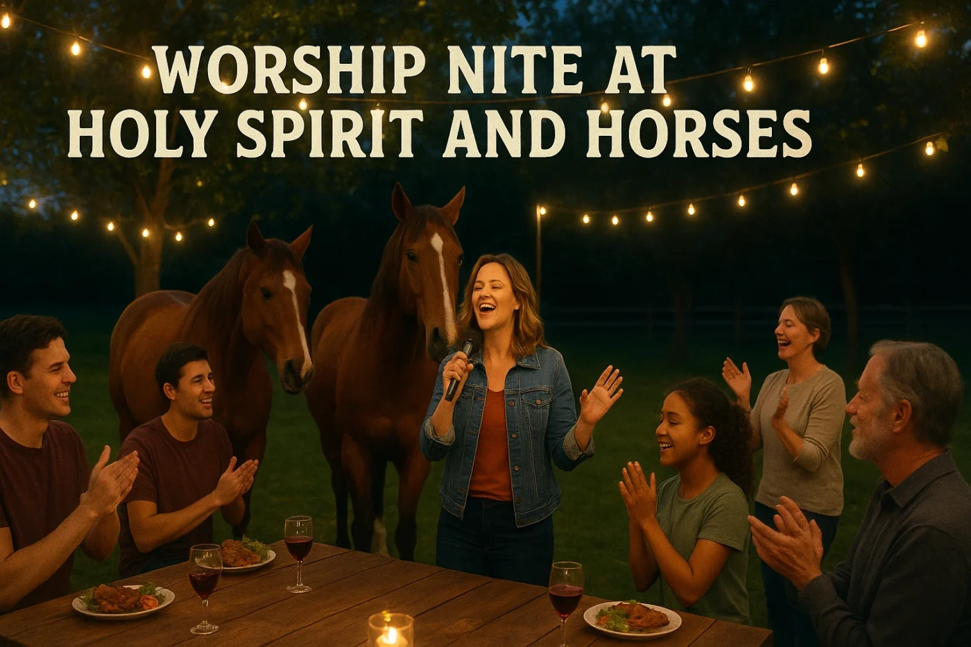 Worship Nite at Holy Spirit and Horses
