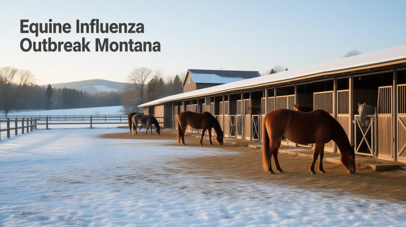 Equine Influenza Outbreak Montana