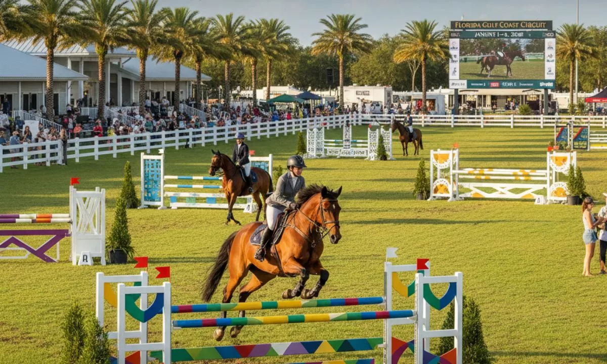 Florida Gulf Coast Circuit Equestrian Experience in Ocala, Florida