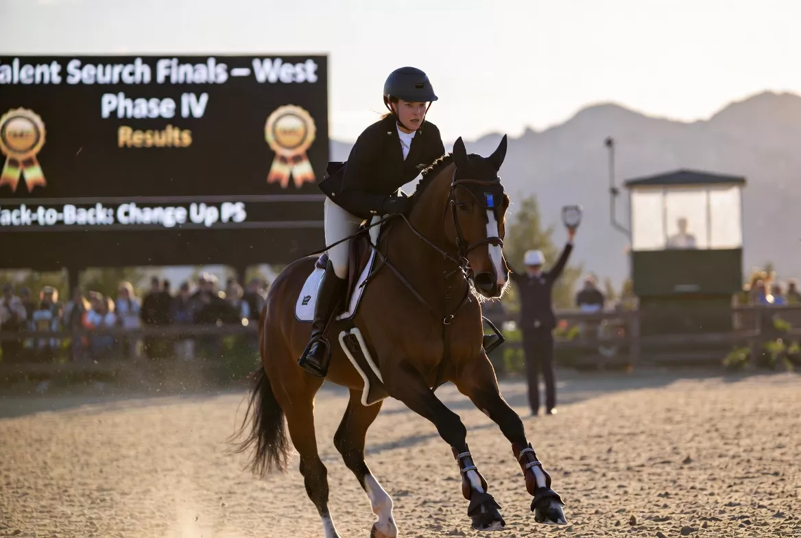Nicole McMillion Wins 2025 USEF Show Jumping Talent Search Finals – West