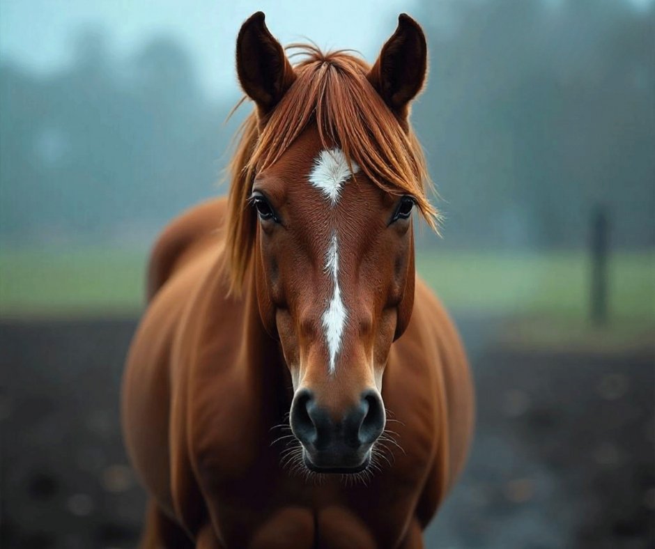 Farrier sharpening a hoof knife using a sharpening stone