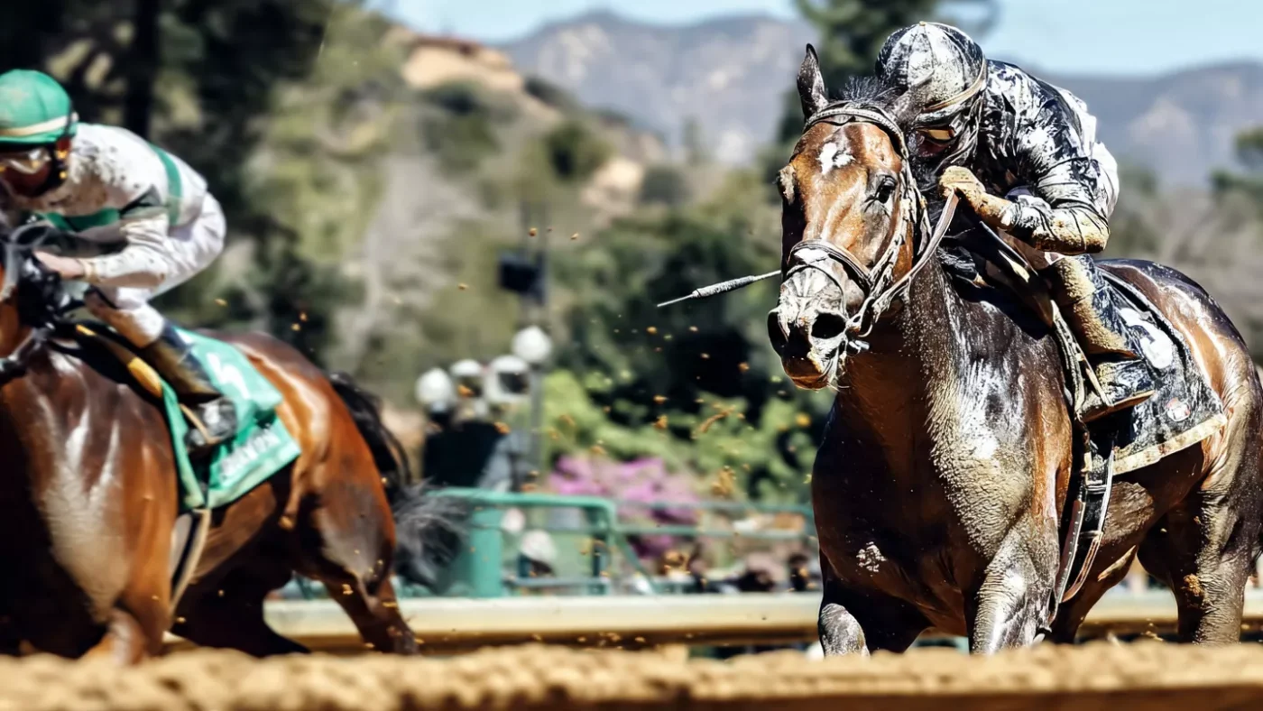 San Vicente Stakes 2026 Mike Smith, 60, Shocks Santa Anita