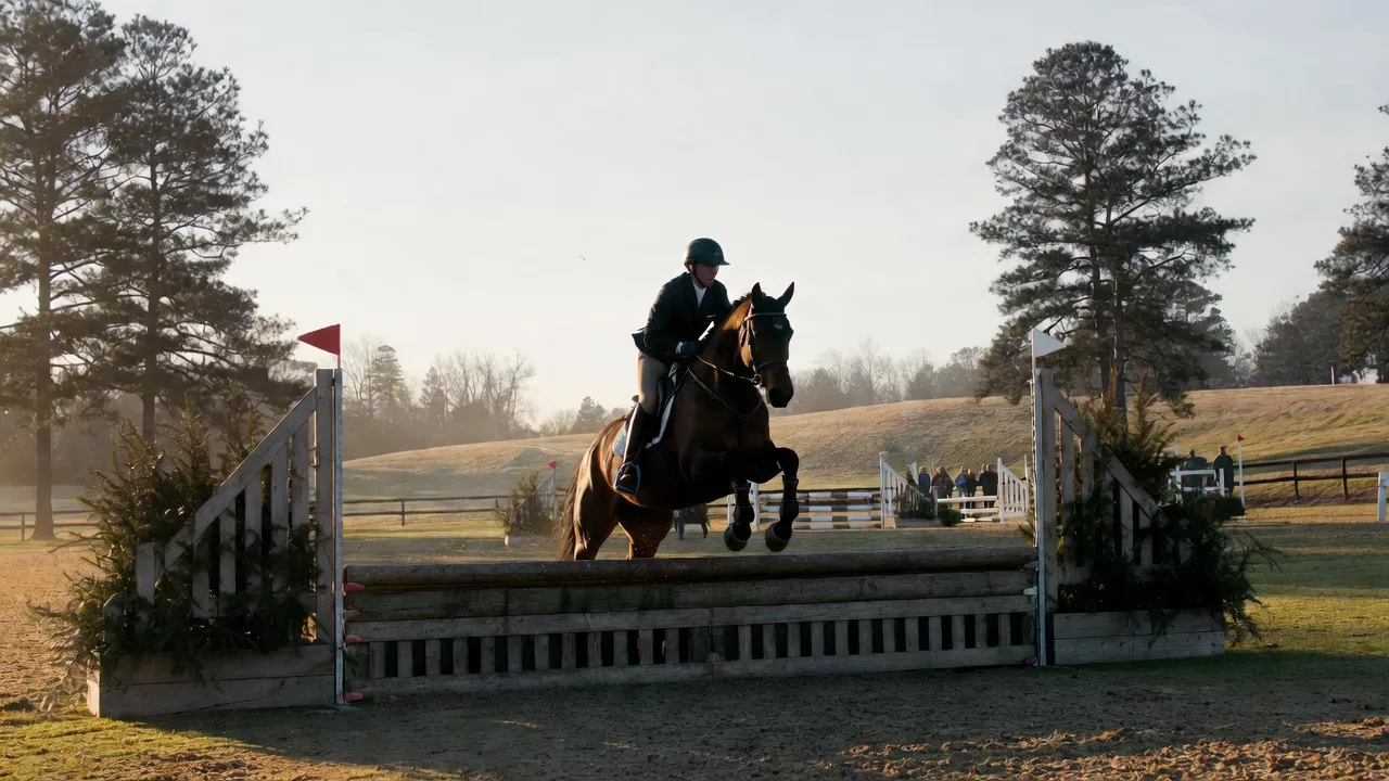 Saddle pad placed correctly under a saddle to support horse back health