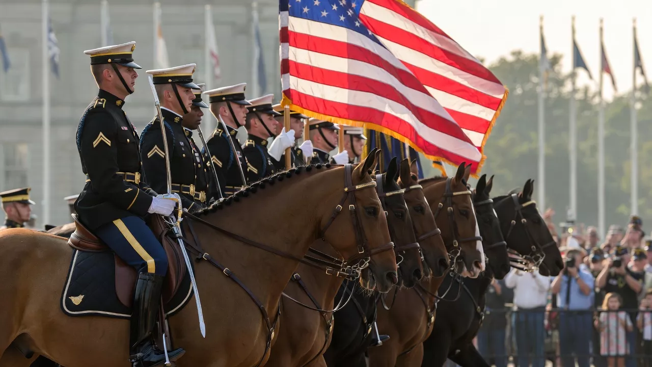 U.S. Army Reinstates Ceremonial Horse Units, Reaffirming Military Heritage and Public Connection