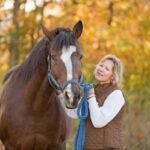 Farrier aprons made of leather, canvas, and synthetic materials displayed for durability comparison
