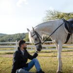 Farrier using a hoof knife to open and drain a hoof abscess safely