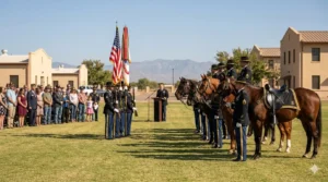 Fort Huachuca Honors Retiring Cavalry Horses in Special Ceremony