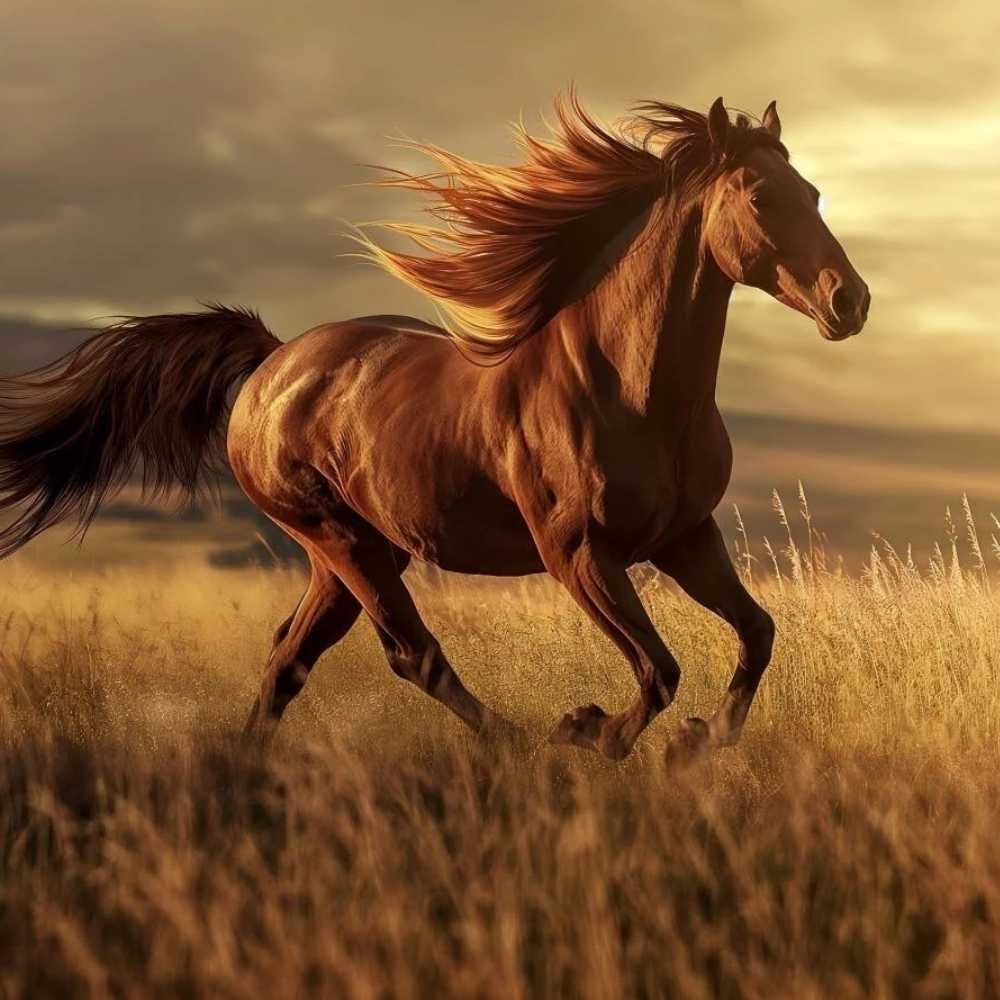 Horse showing back soreness from an ill-fitting saddle pad under the saddle