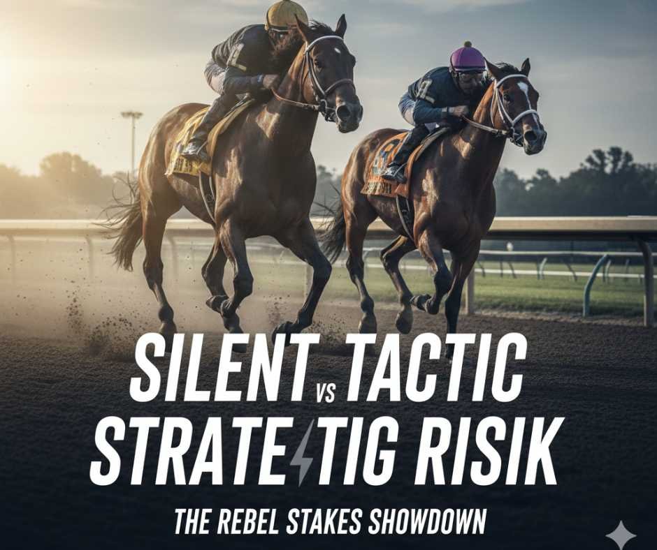 Silent Tactic training ahead of Rebel Stakes at Oaklawn Park