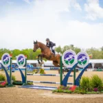 Defender Kentucky Three-Day Event horse jumping competition
