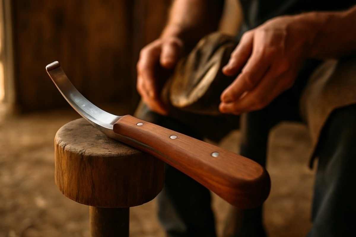 heat treated vs non heat treated hoof knife blades comparison