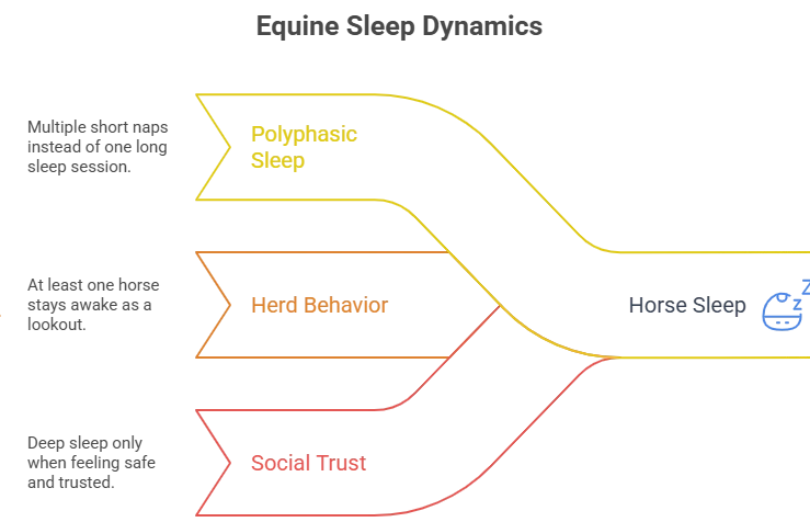 Horse’s Sleeping Habits