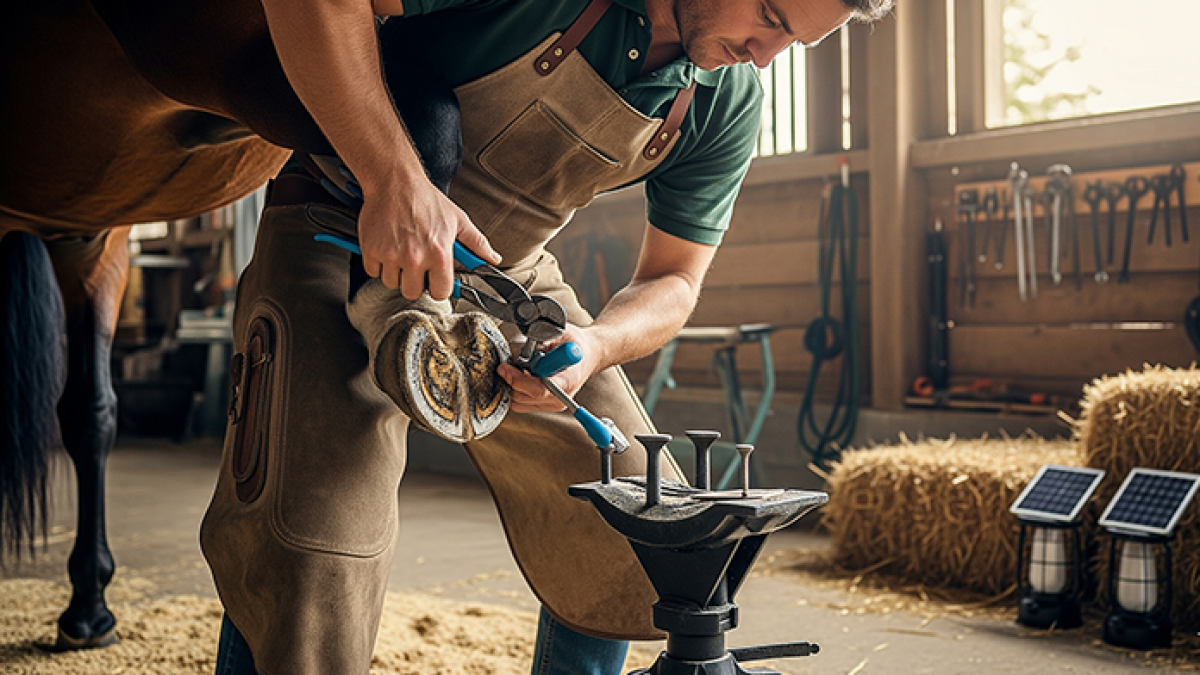 12 inch, 14 inch, and 15 inch hoof nippers compared for farrier use
