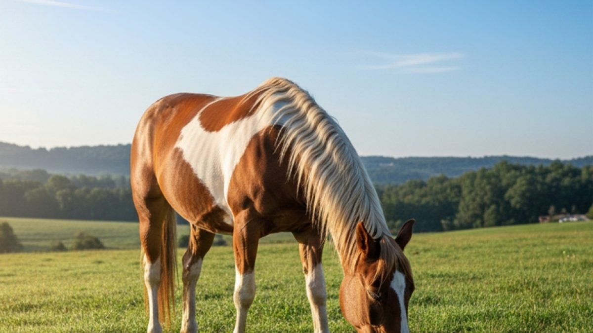 High-tech farrier apron with shock absorption and fire-resistant materials