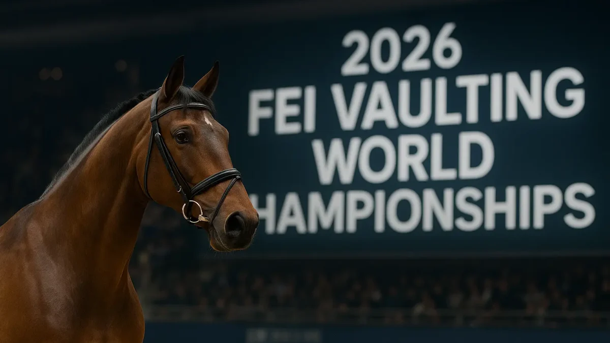 2026 FEI Vaulting World Championships Rule Updates
