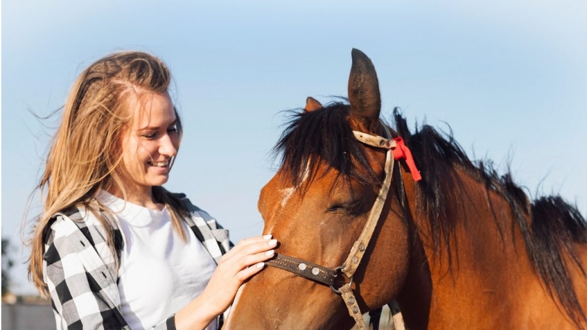 Farrier performing corrective hoof trimming to improve hoof balance and movement