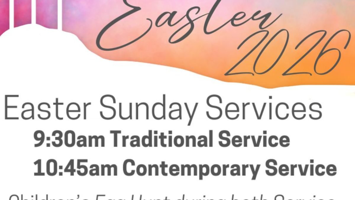 Easter Sunday celebration event with Easter eggs and church festival