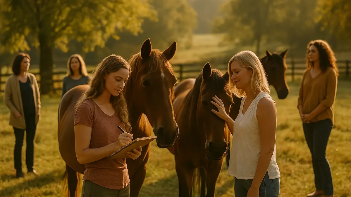 Equine Guided Healing Retreat Raleigh NC