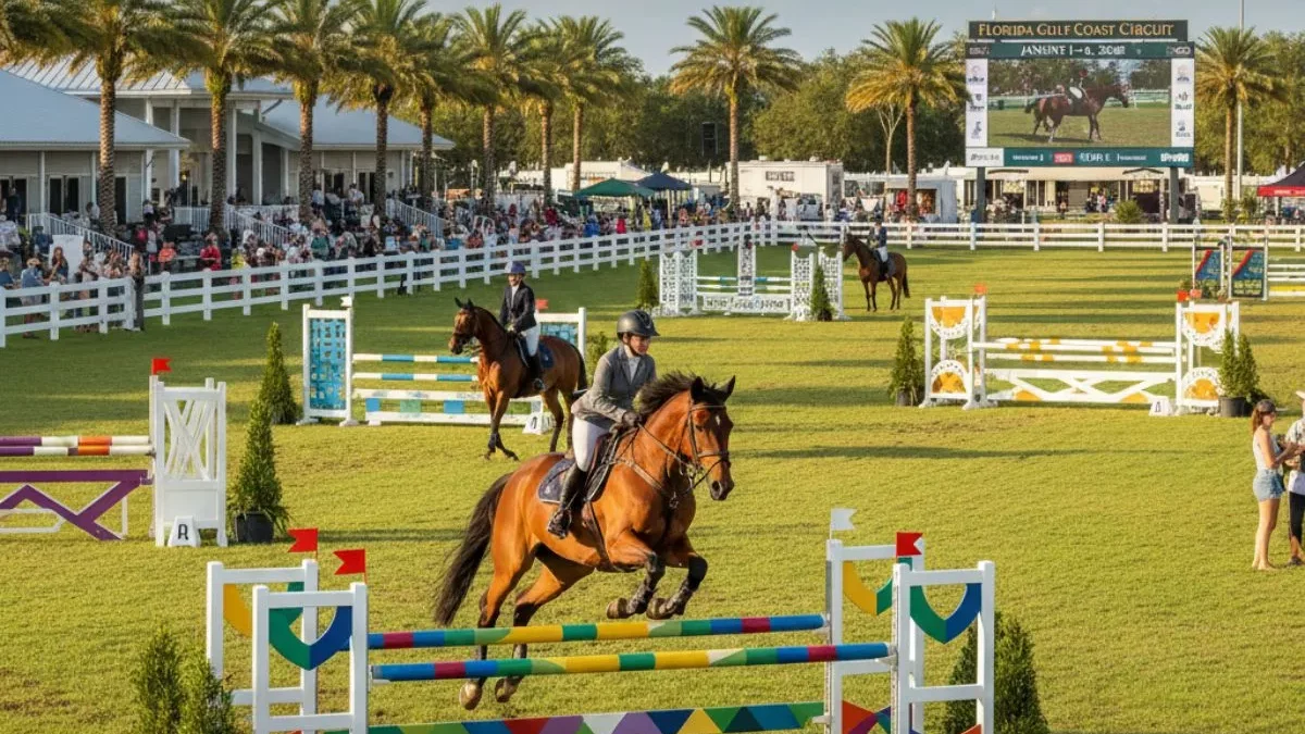 Florida Gulf Coast Circuit Equestrian Experience in Ocala, Florida