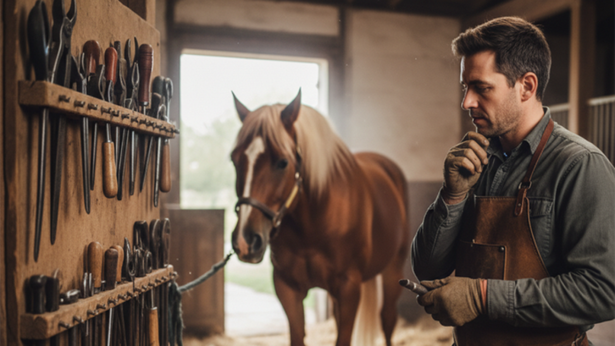 Durable farrier gloves and tendon boots made from eco-friendly materials