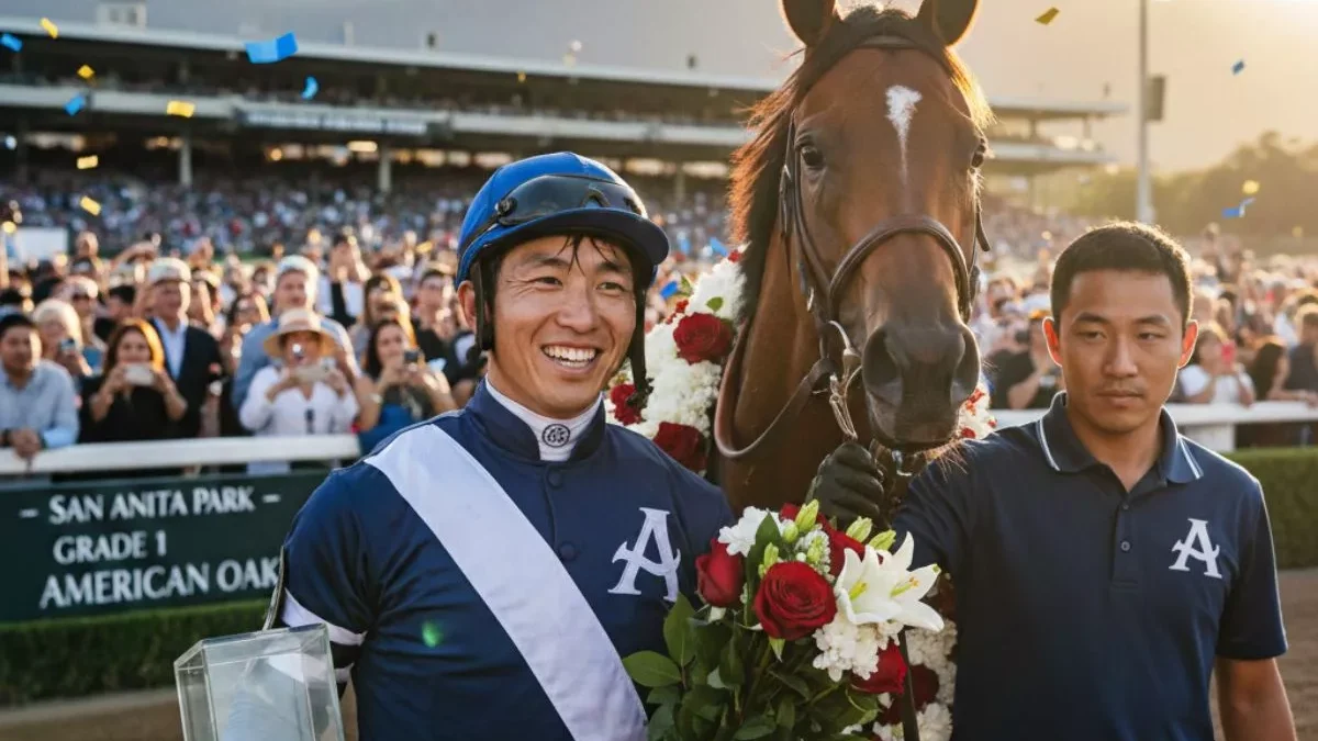 Kazushi Kimura Pilots Ambaya to Upset Victory in G1 Oaks