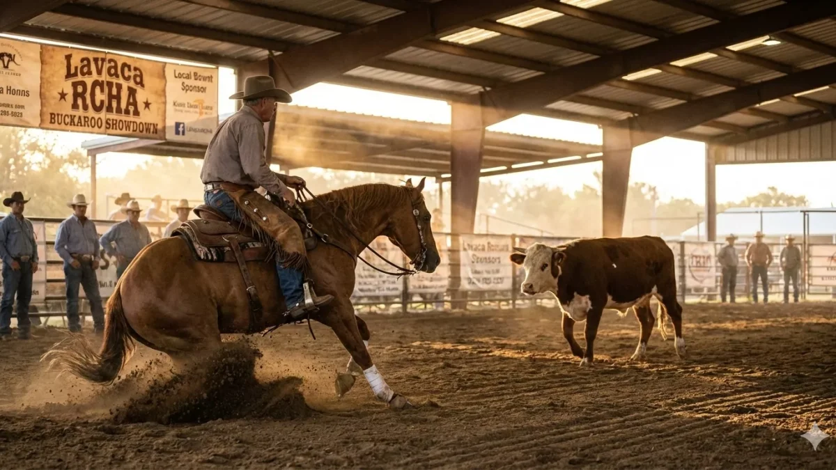 Lavaca RCHA Buckaroo Showdown Texas Reined Cow Horse Tradition