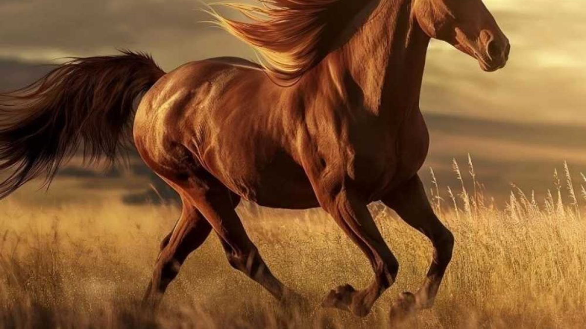 Horse showing back soreness from an ill-fitting saddle pad under the saddle