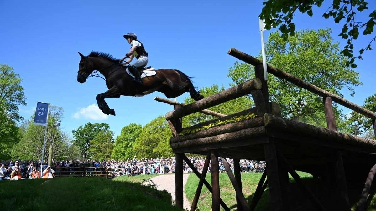 MARS Badminton Horse Trials cross country jump