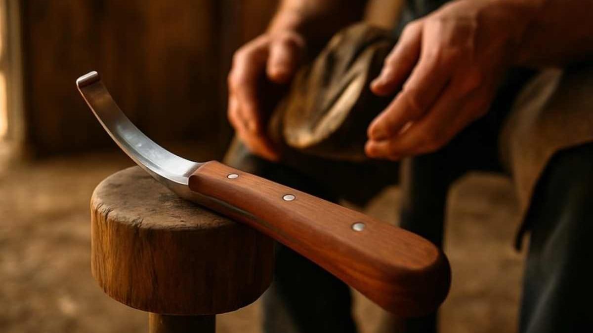 heat treated vs non heat treated hoof knife blades comparison
